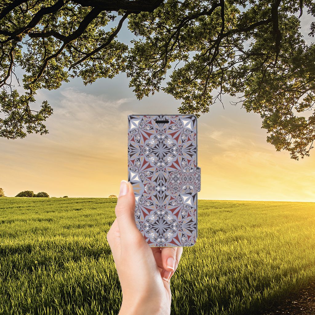 Sony Xperia XZ | Sony Xperia XZs Bookcase Flower Tiles