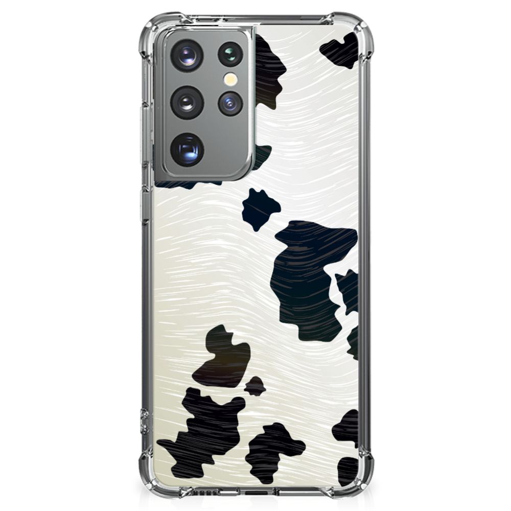 Samsung Galaxy S21 Ultra Case Anti-shock Koeienvlekken B2C Telecom