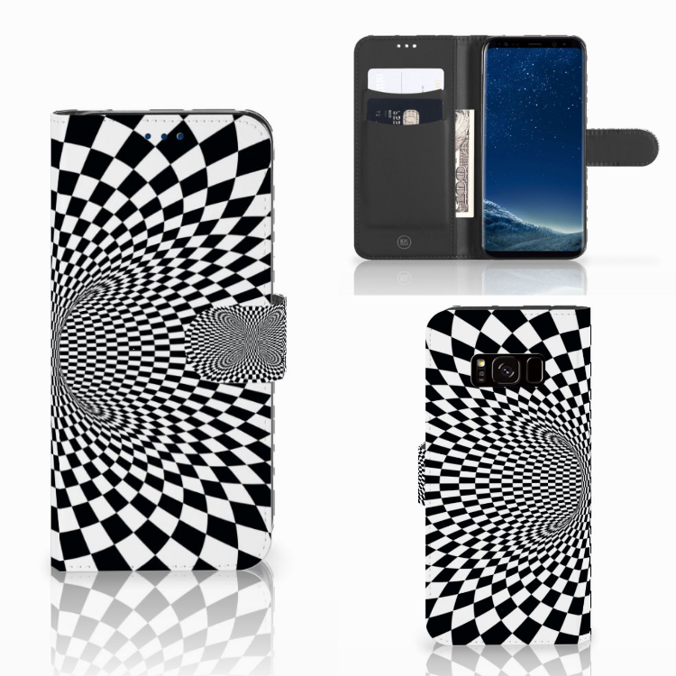 Samsung Galaxy S8 Book Case Illusie