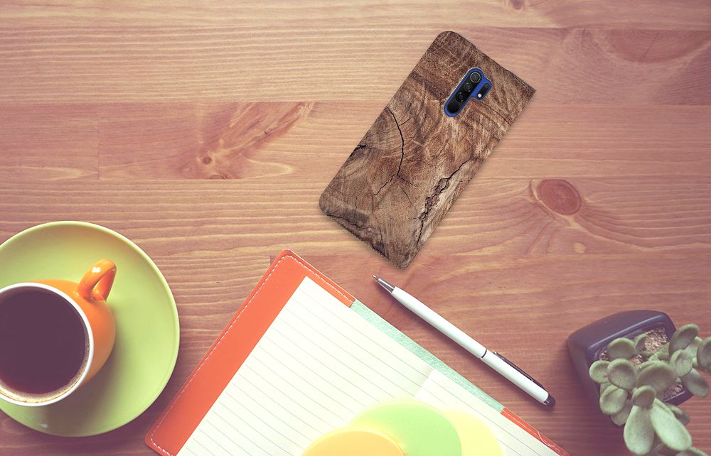 Xiaomi Redmi 9 Book Wallet Case Tree Trunk - B2C Telecom