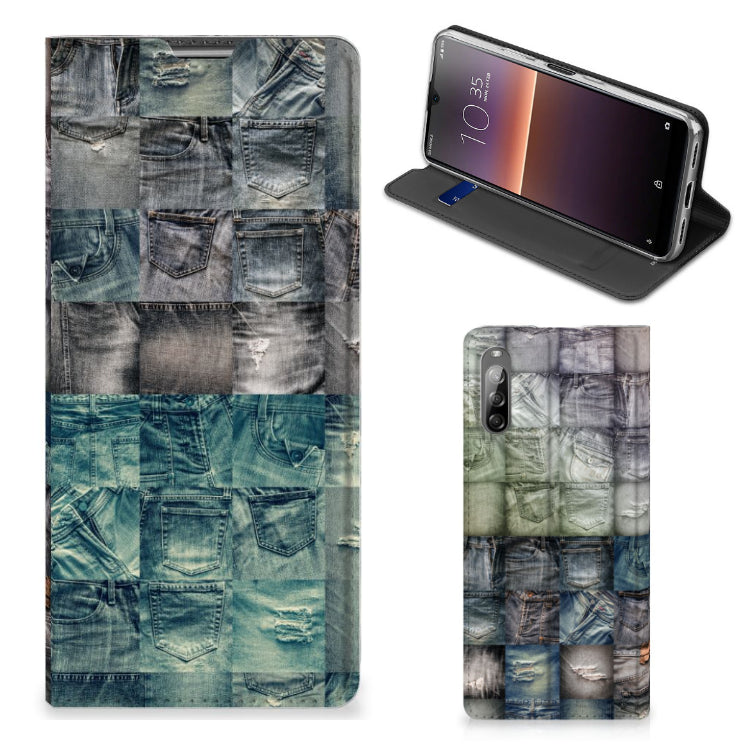 Hippe Standcase Sony Xperia L4 Spijkerbroeken