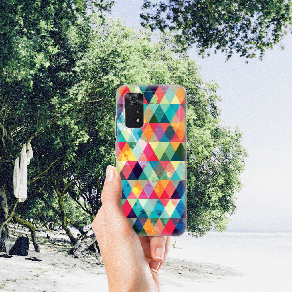 Xiaomi Poco M4 Pro 4G TPU bumper Geruit B2C Telecom