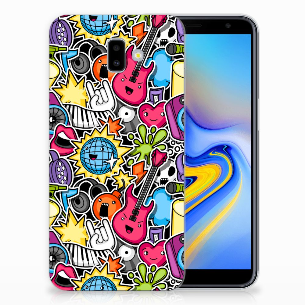 Samsung Galaxy J6 Plus (2018) Silicone Back Cover Punk Rock