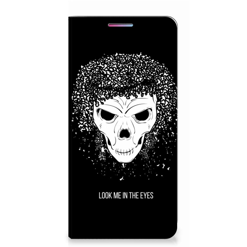 Mobiel BookCase Motorola Moto G60s Skull Hair - B2C Telecom