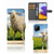 Samsung Galaxy A22 4G | M22 Telefoonhoesje met Pasjes Schaap en Lammetje