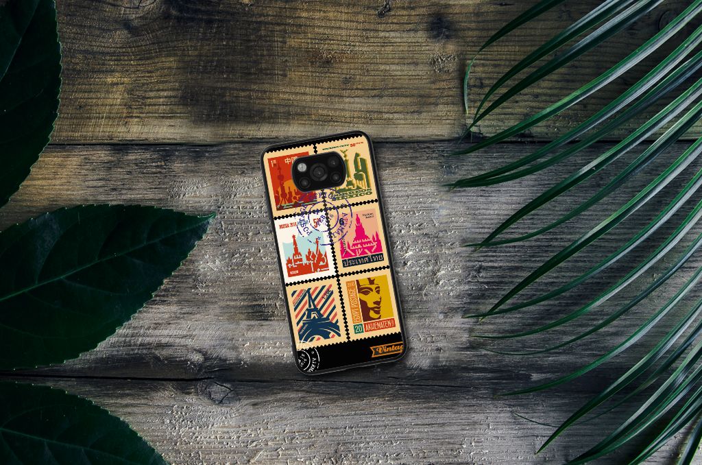 Xiaomi Poco X3 | X3 Pro TPU Backcover Postzegels B2C Telecom