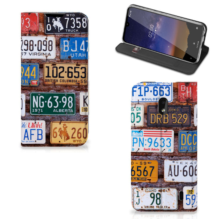 Nokia 2.2 Stand Case Kentekenplaten