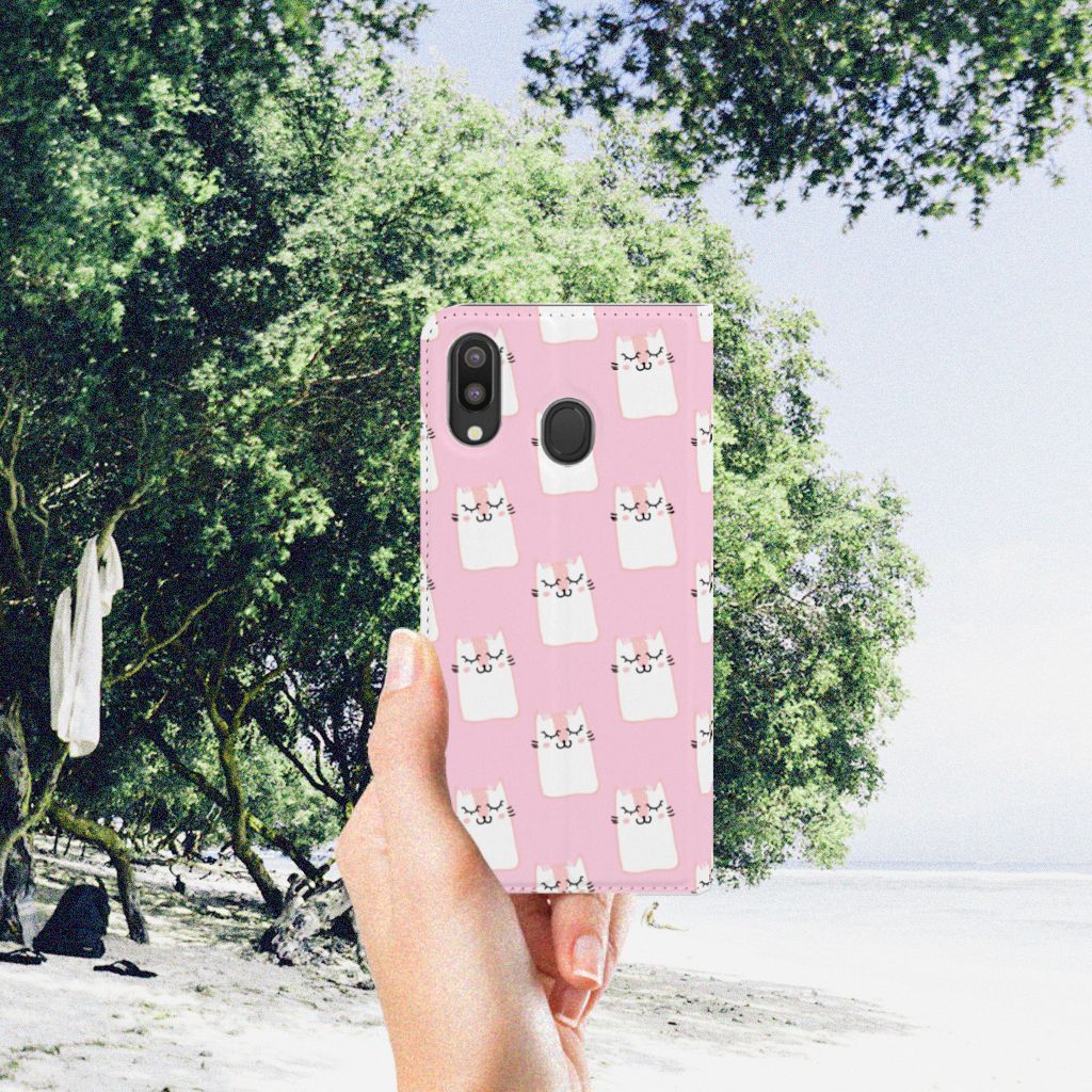 Samsung Galaxy M20 Hoesje maken Sleeping Cats