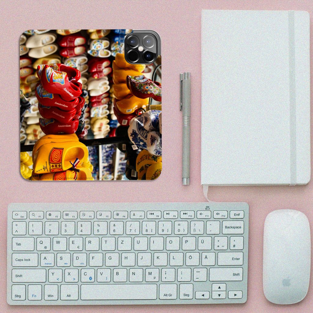 iPhone 12 Pro Max Book Cover Klompen - B2C Telecom