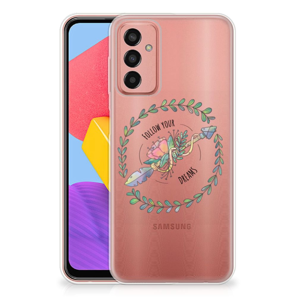 Samsung Galaxy M13 | M23 Telefoonhoesje met Naam Boho Dreams B2C Telecom