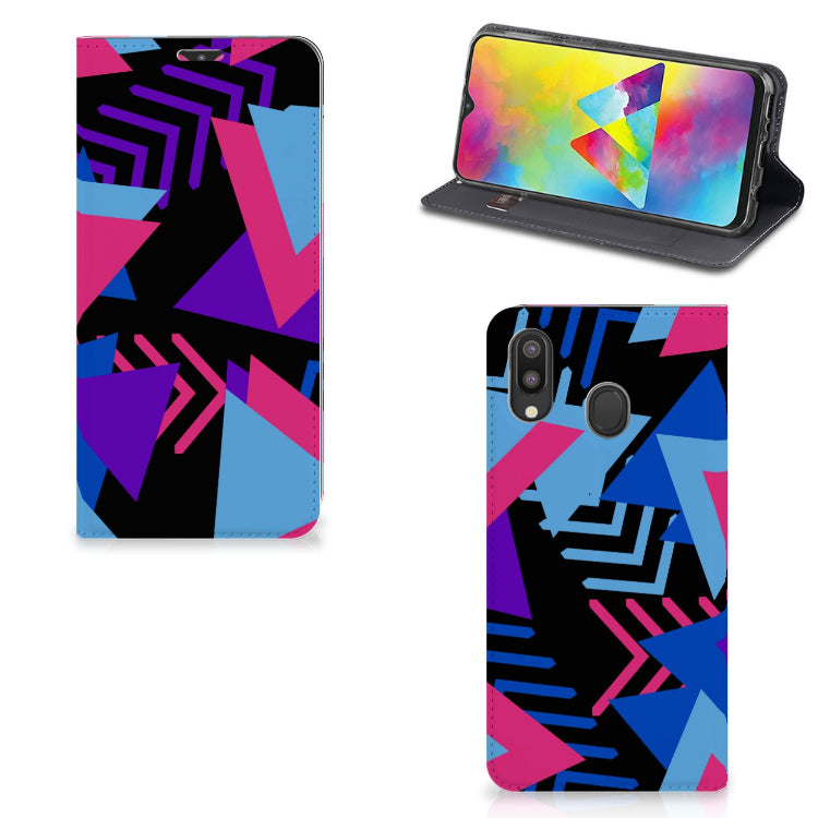 Samsung Galaxy M20 Stand Case Funky Triangle