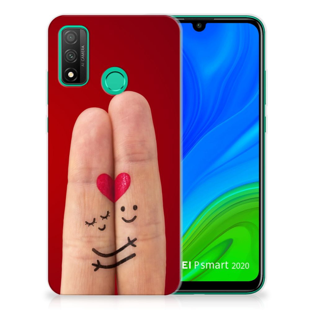 Huawei P Smart 2020 Silicone Back Cover Liefde - Origineel Romantisch Cadeau B2C Telecom