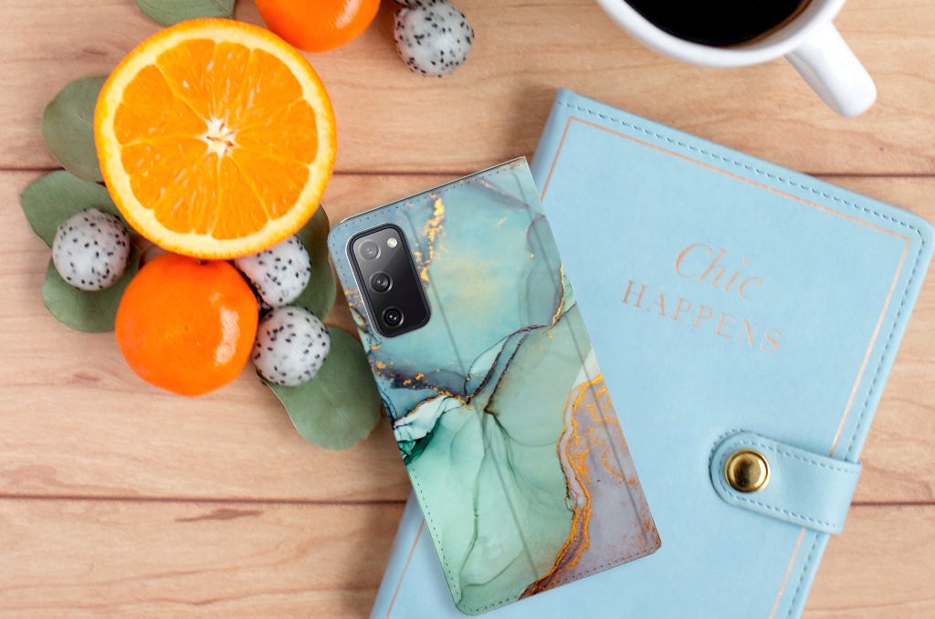 Bookcase voor Samsung Galaxy S20 FE Watercolor Mix - B2C Telecom