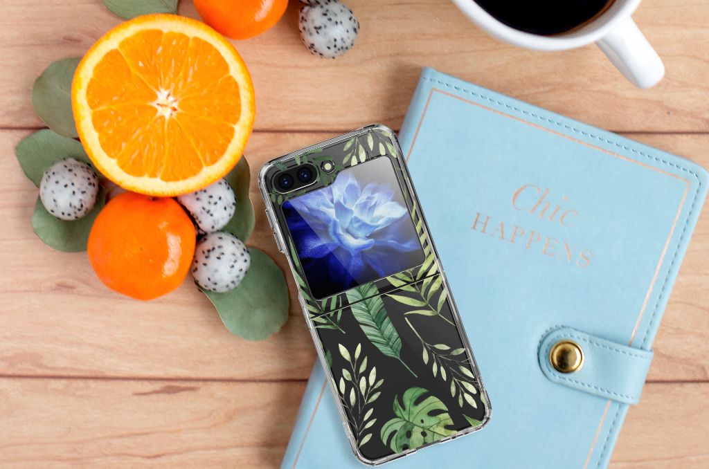Samsung Galaxy Z Flip 5 TPU Case Leaves