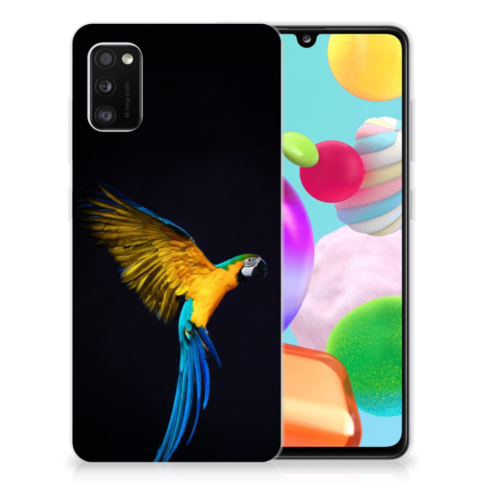 Samsung Galaxy A41 TPU Hoesje Papegaai B2C Telecom