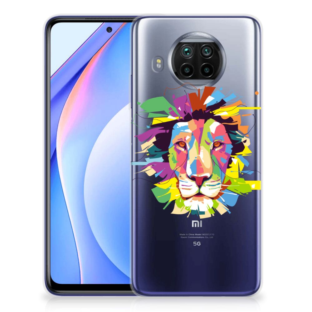 Xiaomi Mi 10T Lite Telefoonhoesje met Naam Lion Color B2C Telecom