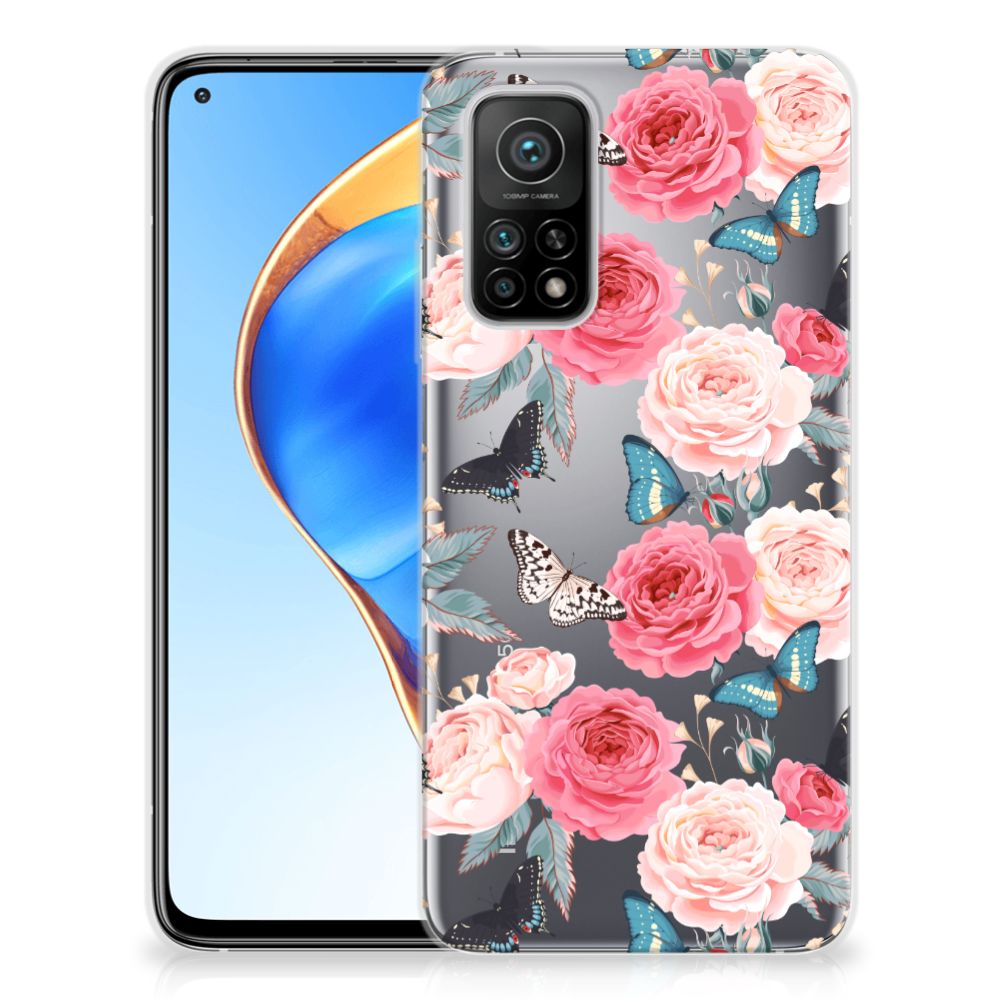 Xiaomi Mi 10T | 10T Pro TPU Case Butterfly Roses