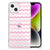 iPhone 14 Doorzichtige Silicone Hoesje Waves Roze B2C Telecom