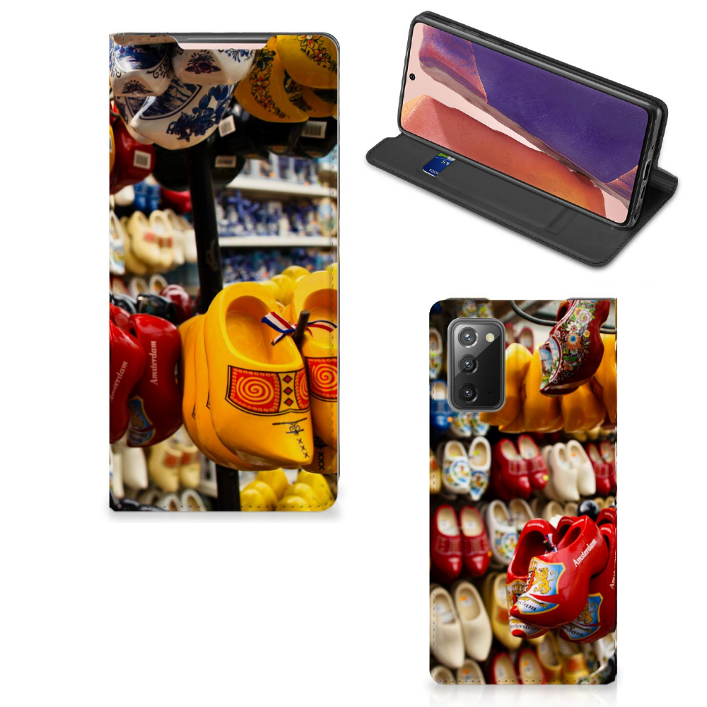 Samsung Galaxy Note20 Book Cover Klompen - B2C Telecom
