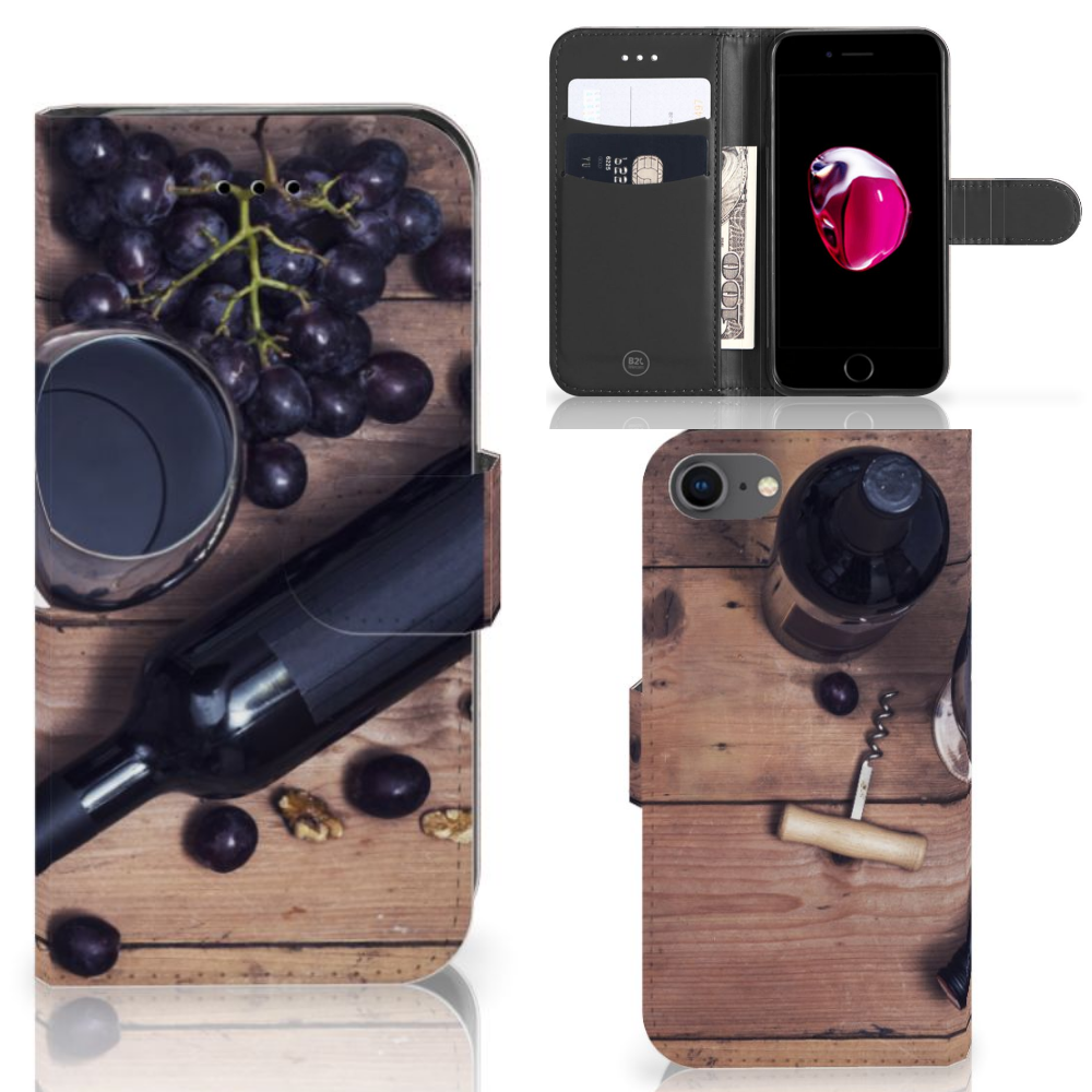 iPhone 7 | 8 | SE (2020) | SE (2022) Book Cover Wijn