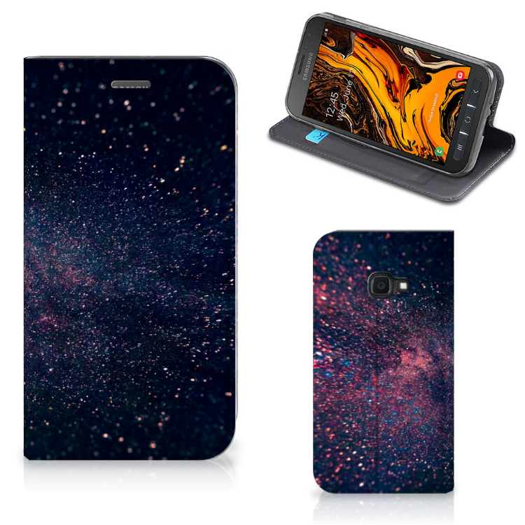 Samsung Galaxy Xcover 4s Stand Case Stars