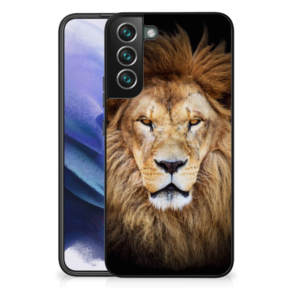 Samsung Galaxy S22 Plus Dierenprint Telefoonhoesje Leeuw B2C Telecom