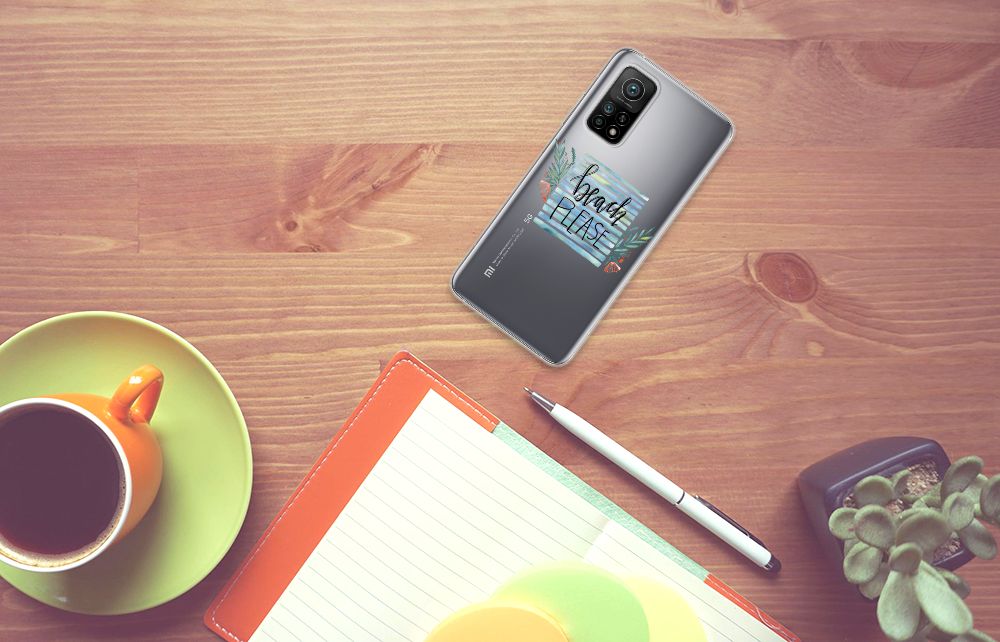 Xiaomi Mi 10T | 10T Pro Telefoonhoesje met Naam Boho Beach B2C Telecom