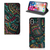 Apple iPhone Xs Max Hoesje met Magneet Aztec