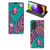 Samsung Galaxy A52 Bookcase Cirkels en Vlinders - B2C Telecom