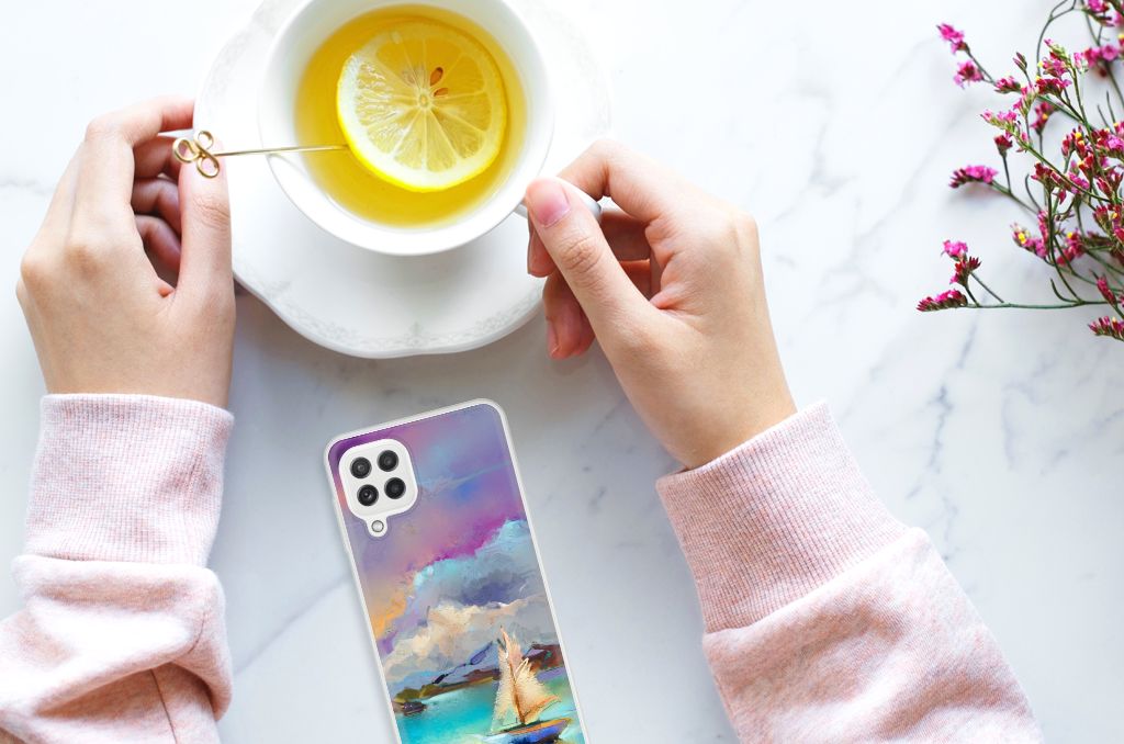 Hoesje maken Samsung Galaxy A22 4G | M22 Boat B2C Telecom
