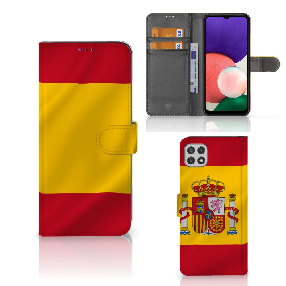 Samsung Galaxy A22 5G Bookstyle Case Spanje