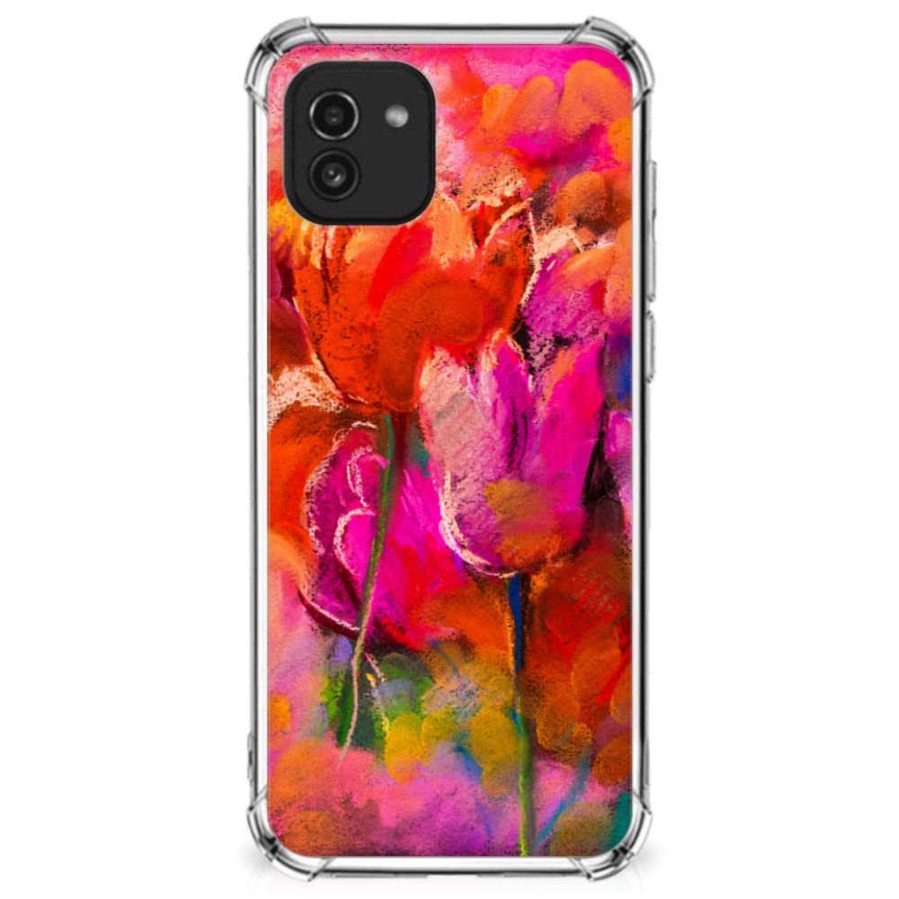 Back Cover Samsung Galaxy A03 Tulips B2C Telecom