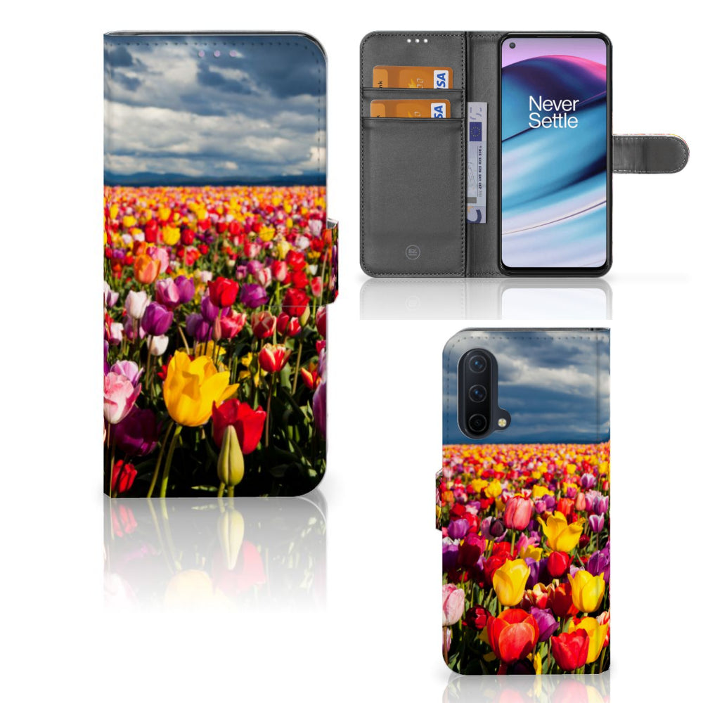 OnePlus Nord CE 5G Hoesje Tulpen