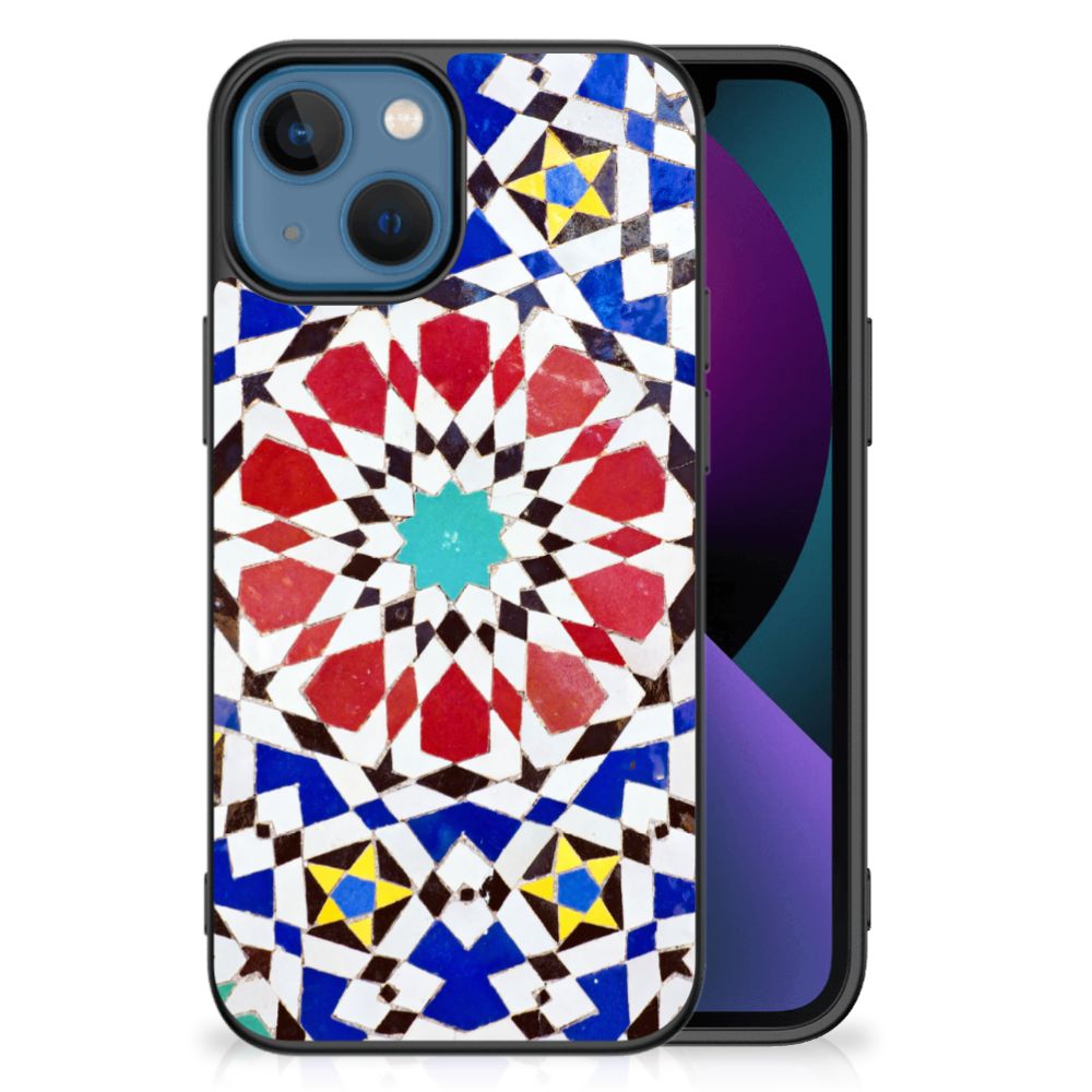 Apple iPhone 13 Marmeren Print Telefoonhoesje Mozaïek B2C Telecom