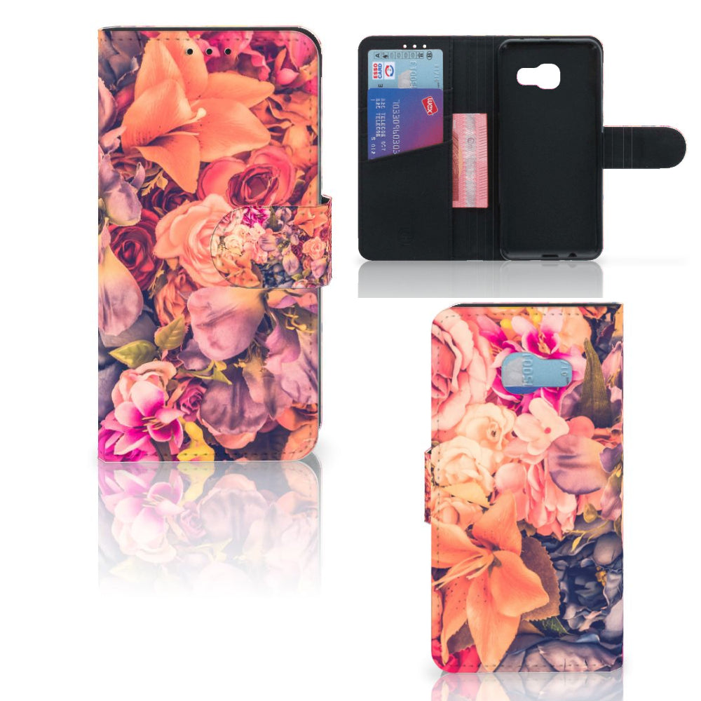 Samsung Galaxy A3 2017 Hoesje Bosje Bloemen