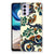 Siliconen Hoesje Motorola Moto G42 Barok Flower B2C Telecom