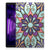 Lenovo Tab M10 HD (2de generatie) Siliconen Hoesje Purple Flower - B2C Telecom