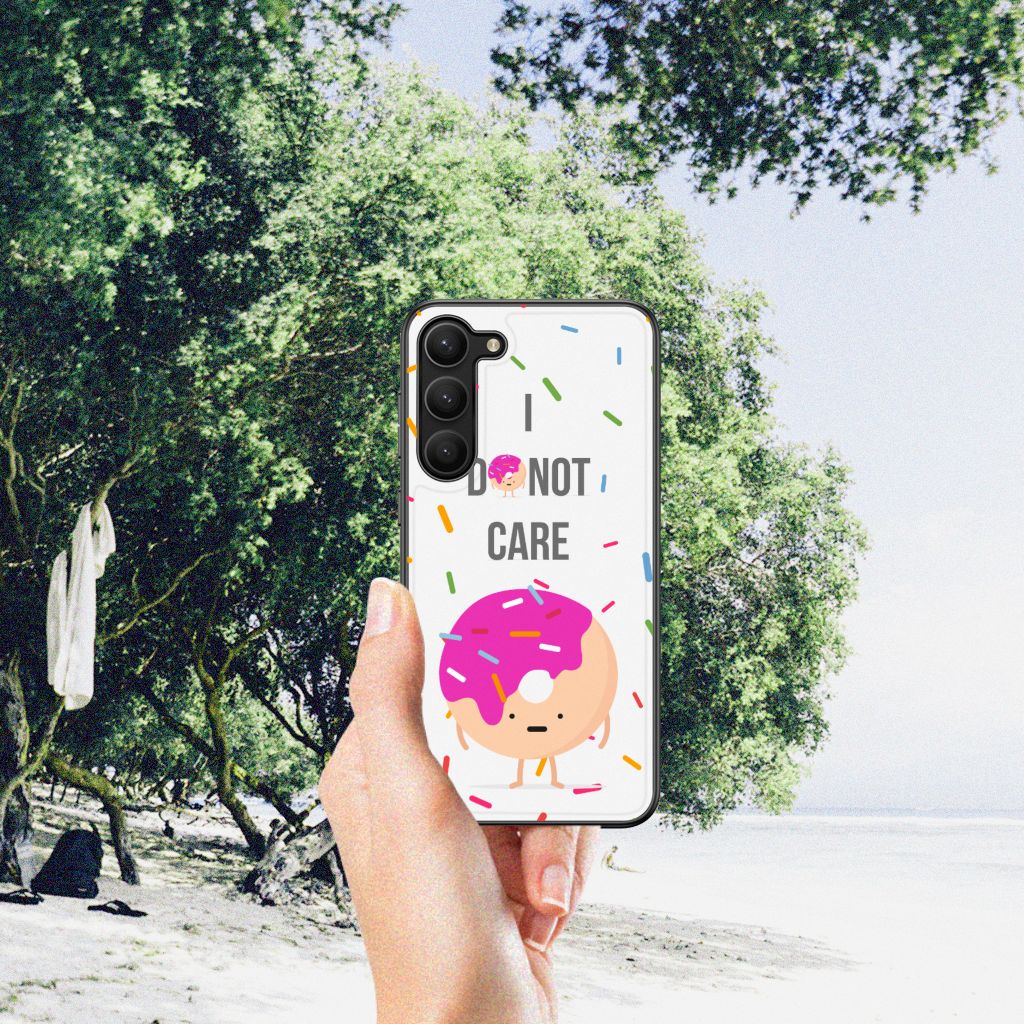 Samsung Galaxy S23 Plus Back Cover Hoesje Donut Roze B2C Telecom
