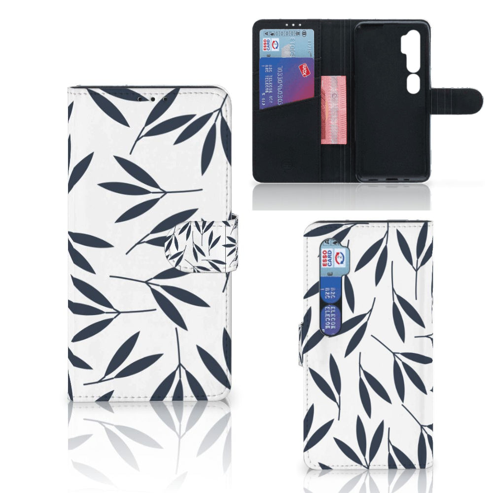 Xiaomi Mi Note 10 Pro Hoesje Leaves Blue