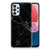 Samsung Galaxy A13 4G TPU Siliconen Hoesje Marmer Zwart - Origineel Cadeau Vader
