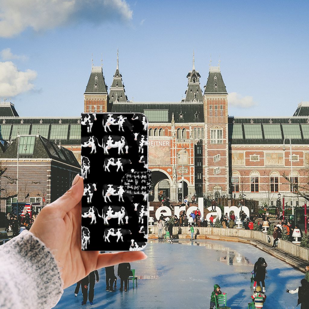 Samsung Galaxy A50 Telefoonhoesje met Pasjes Koetjes