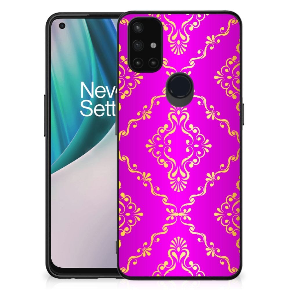Back Cover OnePlus Nord N10 5G Barok Roze