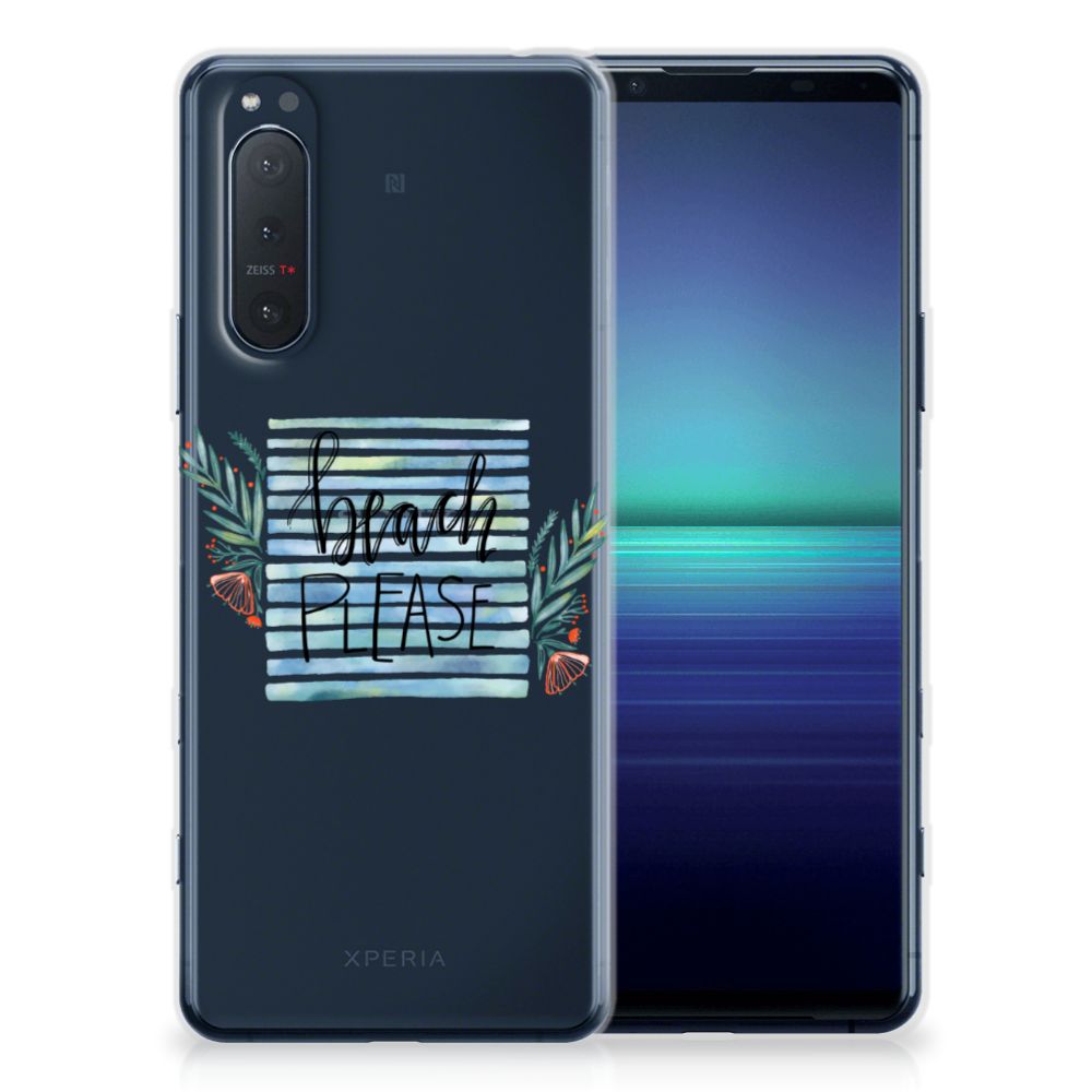 Sony Xperia 5II Telefoonhoesje met Naam Boho Beach B2C Telecom