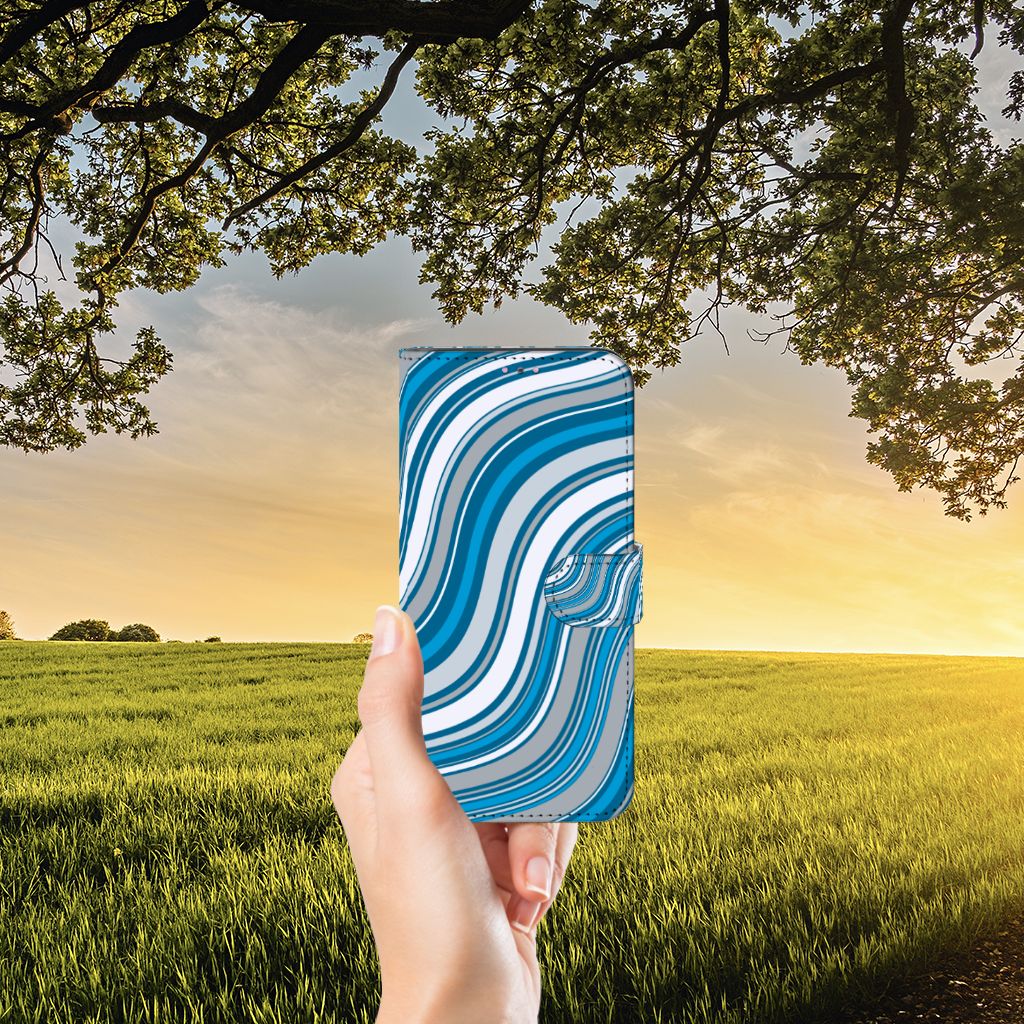 Xiaomi Redmi Note 11 Pro 5G/4G Telefoon Hoesje Waves Blue