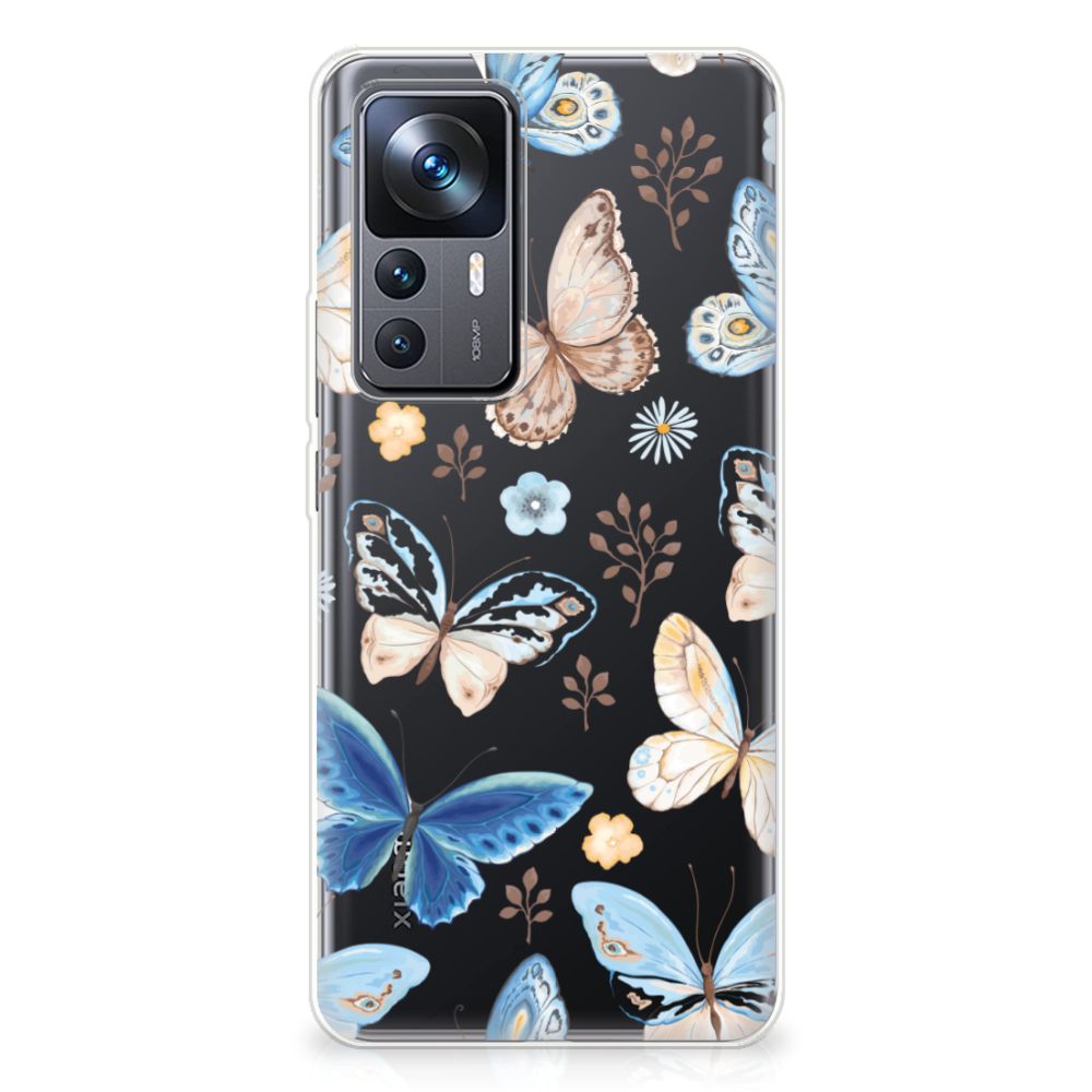 TPU Hoesje voor Xiaomi 12T | 12T Pro Vlinder B2C Telecom