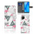 Huawei P40 Lite Telefoonhoesje met Pasjes Flamingo Triangle