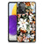 Bloemen Hoesje voor Samsung Galaxy A72 (5G/4G) Dark Flowers B2C Telecom