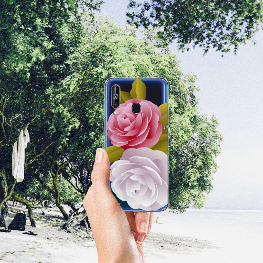 Samsung Galaxy A60 TPU Case Roses