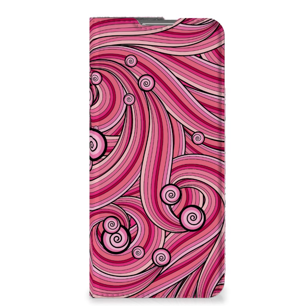 OPPO Find X5 Pro Bookcase Swirl Pink - B2C Telecom