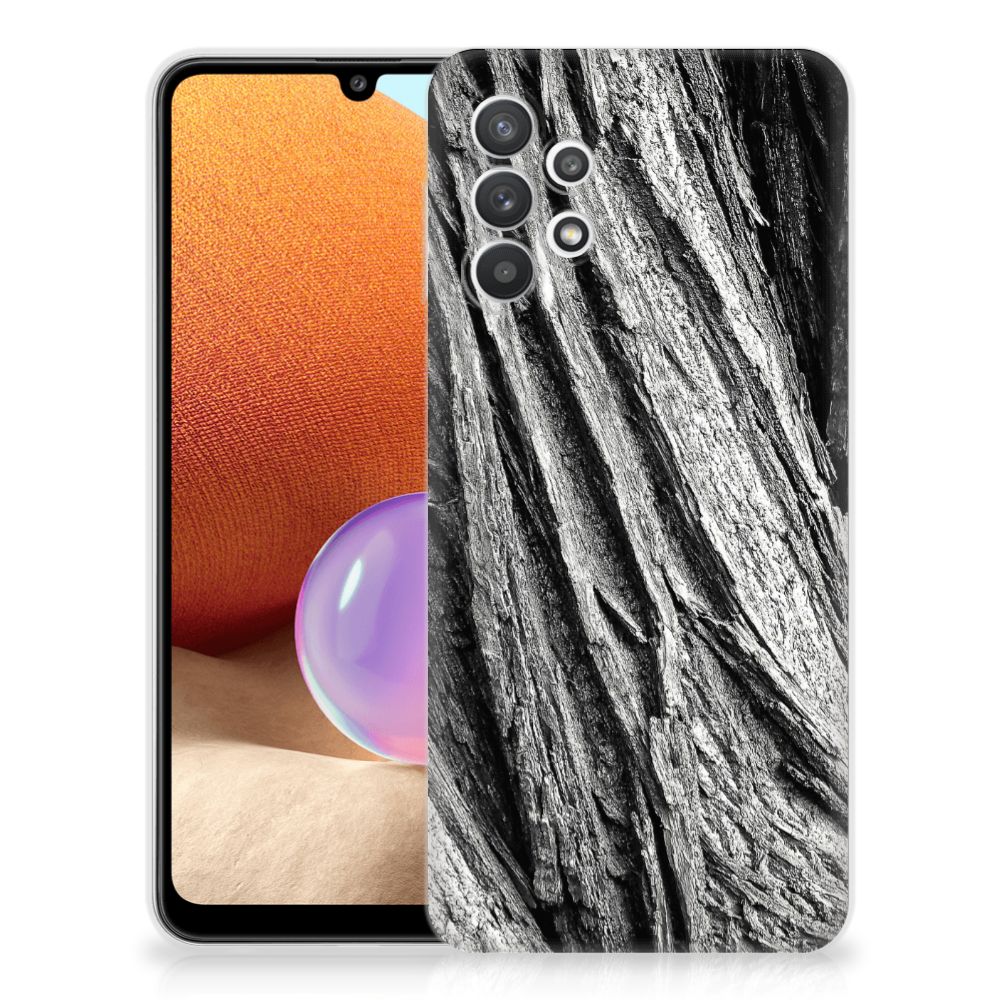 Bumper Hoesje Samsung Galaxy A32 4G | A32 5G Enterprise Editie Boomschors Grijs B2C Telecom
